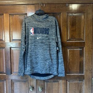 NWT Nike Washington Wizards NBA Men's Dri-FIT Pullover Hoodie Authentics Medium